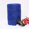 Corpo leve fio de seda gelada tipo torre fio grosso de seda gelada tecido à mão crochê chapéu fresco de verão gancho bolsa almofada fio de seda brilhante fio oco de verão