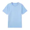 Camiseta, estilo simple, resistente a las arrugas, transpirable, casual, tejido Sorona de alta cuenta 180g, corte regular, ropa para hombre, disponible para dropshipping