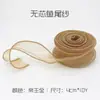 Fita de cetim rabo de peixe rolo grande 4cm material de embalagem para bolo presente flor fita ondulada fita para buquê atacado