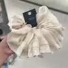 Laço de Cabelo de Renda Novo e Moderno com Design de Renda e Vazado, Laço de Cabelo de Tecido de Alta Qualidade para Rabo de Cavalo, Cordão de Cabelo Elegante