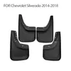 Adecuado para Guardabarros Guardafangos Defensas Chevrolet Silverado Transfronterizo 2014-2018