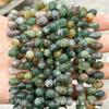 8*12mm olho de tigre pedra ágata vermelha seção do furo transversal rodada gota de água hairpin borla artesanal DIY jóias acessórios atacado