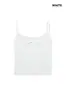 Top Corto Ajustado de Mujer para Amazon Transfronterizo con Pedrería, Moderno Tirante Fino Estilo Europeo y Americano Verano Sexy Camiseta sin Mangas Venta al por Mayor