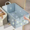 Caixa de armazenamento de roupas com estrutura de aço, armazenamento de guarda-roupa de grande capacidade, caixa de armazenamento dobrável, cesto para roupas e calças, caixa de armazenamento portátil
