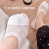 Calcetines de Hilo de Seda Helada para Mujer Antideslizantes que no se Caen Calcetines de Algodón Puro para la Parte Inferior Calcetines de Zapato Finos de una Sola Capa de Verano con Boca Baja Calcetines Invisibles Cortos