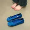 Zapatos Planos Estilo Ballet Retro Francés de Boca Baja con Suela Plana para Mujer 2026 Nuevos Zapatos Mary Jane Slip-On de Suela Suave para Primavera y Otoño