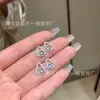 Atacado do Fabricante Brincos de Cabacinha em Prata S925 com Jade Azul Natural para Mulheres, Brincos de Jade Natural