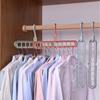 Estante Extensible para Secar Toallas de Baño y Sábanas Colgador de Plástico sin Costuras Estante de Secado Húmedo y Seco Tendedero
