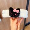 Faixa de Cabelo Fofa de Desenho Animado Sanrio Cachorro Boneca Culomi Faixa de Cabelo para Maquiagem Lavar o Rosto Aplicar Máscara Faixa de Cabelo de Celebridade Cyber