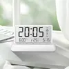 Novo Despertador Criativo Estilo Fresco, Relógio Eletrônico Transparente Simples, Relógio Multifuncional 2301