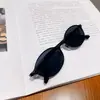 Óculos de Sol Nerd Retrô Americano Feminino 2025 Novo Alta Sensação Moda Estilo Old Money Armação Pequena Oval Óculos de Sol