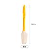Raspador de Silicone Doméstico Dois em Um Resistente a Altas Temperaturas Espátula para Massa de Bolo Espátula para Geleia Manteiga Espátula para Misturar na Cozinha
