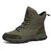 Botas de Senderismo de Caña Alta Otoño/Invierno 2026, Resistentes al Desgaste para Exteriores, Transpirables, Casuales y Cálidas para Hombre con Cordones