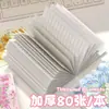 Cuaderno Animal Mariposa Tamaño Bolsillo A7, Cuaderno Pequeño de Hojas Sueltas, Alto Valor Estético, Mini Cuaderno Minimalista Estilo Ins