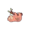 Broche de Metal com Desenho de Animal Série Mais Vendida Transfronteiriça Acessórios Emblema de Capivara Broche de Roupa Fivela de Decoração