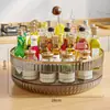 Estante de Almacenamiento para Especias de Cocina para Uso Doméstico, Estante Giratorio de Lujo para Almacenamiento para Sala de Estar, Estante de Almacenamiento para Botellas y Frascos en la Encimera de la Cocina