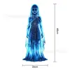 Tecido de Fundo para Halloween Bruxa Zumbi Caveira Festa Fotografia Pano para Pendurar Decoração de Halloween Bandeira Alienígena Banner
