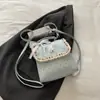 Mochila de mujer con temperamento dulce y linda, estilo coreano, moderna y versátil, elegante bolso de hombro pequeño de encaje de lunares para viajes y desplazamientos