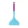 Espátula de silicona resistente a altas temperaturas para hornear, uso en la cocina del hogar, adecuada para hacer panqueques, cocinar y raspar. Antiadherente y no daña la sartén