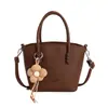 Bolsa de Cubo de Mano de Alta Gama Elegante de Comercio Exterior para Mujer 2026 Nuevo Bolso Cruzado de Hombro Único de Moda para el Trabajo