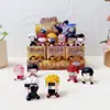 Nueva Caja Ciega Mini Linda de Demon Slayer Figuras de Resina de Moda Coleccionables de Anime Regalos al por Mayor