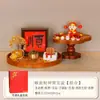 Nuevo Adorno Decorativo de Gabinete de Vino para Recibidor Estilo Chino Dios de la Riqueza, Soporte de Exhibición de Fortuna, Decoración para el Hogar de la Sala de Estar, Regalo de Inauguración