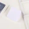 Clips pequeños cuadrados de plástico acrílico transparente para ins materiales de estudio almacenamiento de hojas de examen clips para facturas de oficina