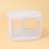 Porta lápices de acrílico multiusos para almacenamiento, porta lápices, pincel, plástico, estante de almacenamiento para brochas de maquillaje, gran capacidad, escritorio, sensación de alta gama