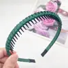 Nova Faixa de Cabelo Antiderrapante Dentada 2025 para Mulheres, Tiara Grampo, Acessório de Cabelo para Crianças, Lavagem do Rosto e Gerenciamento de Fios Soltos