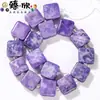 Múltiples opciones disponibles: Cuentas Sueltas Cuadradas Ranuradas de Piedra de Jade de 10 mm, Aproximadamente 16-17 Piezas, Accesorios para Joyería DIY, Venta al por Mayor de Fábrica