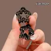 Mini Pinza para el Cabello con Forma de Corazón, Elegante Pasador de Princesa, Pinza de Media Presión Exquisita de Gama Alta, Pinza para Flequillo, Accesorio para el Cabello para Mujer