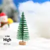 Decoraciones Navideñas 2025 Oso Polar Adornos para Pastel Merrychristmas Fieltro Pedrería Pino Enchufe