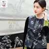 Embalaje de cojín para asiento de sofá de palisandro brocado de alta gama tela de flores qipao Song Jin ropa jacquard tela china