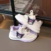 Tênis Kuromi Sanrio Confortáveis Sapatos Infantis Versátil Fashionável Respirável Casual 2025 Primavera e Outono Novo
