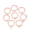 Cuerda Roja Original de Lu para el Año del Caballo, Pulsera de Cuerda Trenzada Tejida a Mano que No se Desvanece, Pulsera de Cuerda Roja del Año del Caballo