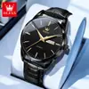 Reloj de marca Oulishi, venta al por mayor, comercio exterior transfronterizo, reloj de cuarzo, popular negocio de TikTok, reloj impermeable para hombre, reloj para hombre
