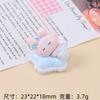 Estéreo Dormindo Meimei Desenho Animado Artesanal DIY Ornamentos Acessórios Grampo de Cabelo Creme Cola Acessórios Resina Acessórios Material