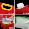 Bolsas para Envasado de Arroz en Stock, Bolsas Tote, Bolsas con Boquilla Auto-Soportantes, Selladas a Prueba de Humedad, Diámetro Grande, Bolsas para Envasado de Arroz de 5 kg
