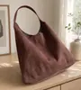Bolso tote vintage de gamuza mate estilo europeo y americano, un juego de bolsos para madre e hija, gran capacidad, bolso de hombro para mujer, suministro transfronterizo, una pieza