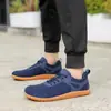 Amazon Zapatos Descalzos de Horma Ancha Suela Ancha Zapatos Integrales de Entrenamiento para Sentadillas Peso Muerto para Hombres y Mujeres Tejido Fly-Knit Talla Grande Deportivos Zapatos de Punta Ancha