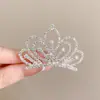 Brillante Corona de Princesa con Pedrería Accesorios para el Cabello Diadema Elegante para Cumpleaños de Mayoría de Edad Diadema Exquisita para Niña de 18 Años