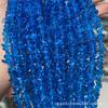 Varios Colores Primarios Pintura Horneada Vidrio Agujereado Grava Irregular Pulsera Collar Accesorios para Joyería DIY Accesorios para Ropa