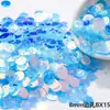 Lentejuelas Escama de Pez Redondas de Borde Redondeado de 8/15/25 mm Materiales Hechos a Mano DIY Vestido de Novia Vestido Ropa para Niños Lentejuelas