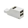 Mini estação de acoplamento três em um portátil hub usb3.0 estação de acoplamento de 3 portas divisor de alta velocidade HUB multiportas