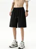 Fabricante Original 2026 Verano para Hombre Peso Pesado Cintura Elástica Cordón Deportivo Corte Limpio Pierna Recta Pantalones Cortos