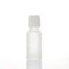 Frasco Transparente para Óleo Essencial com Conta-gotas de Ponta de Borracha, Frasco para Líquido de Essência, Frasco Dispensador de Cosméticos Portátil para Viagem, Frasco de Vidro para Amostra