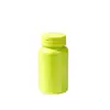 Source Ch Supplies Garrafas Plásticas Semi-Flip-Top de 120ml, Frascos para Comprimidos, Frascos Alimentícios para Balas Prensadas, Frascos Redondos para Animais de Estimação