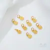 Não Desbota Facilmente Ouro de Areia Vietnamita Marca da Bênção Paz e Alegria Ruyi Lótus Cabacinha Sino Pingente Pingente para Joias DIY
