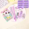 Set de Papelería de Alto Valor con Color Degradado, Papelería Práctica para Estudiantes, Regalo Sorpresa Navideña, Recuerdo