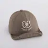 Touca Infantil de Secagem Rápida Primavera e Verão Fina Coreana Fofa com Aba Macia Protetor Solar Protetor Solar Boné de Baseball Infantil